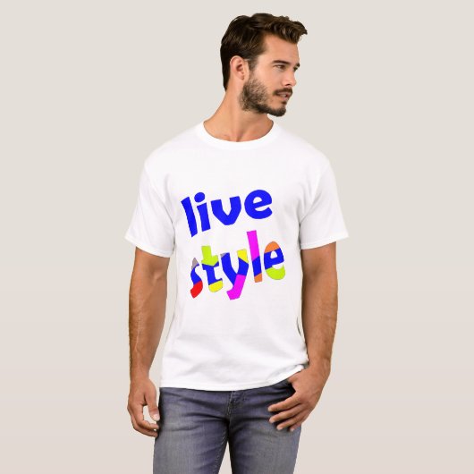 live style tシャツ (正面フル)