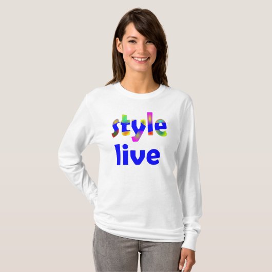 live style tシャツ (正面フル)