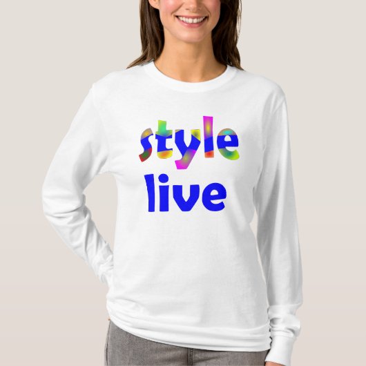 live style tシャツ (正面)