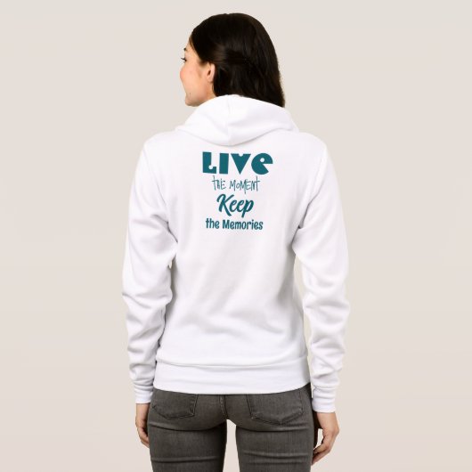 Live the Moment 保, the Memories Tシャツ (裏面フル)