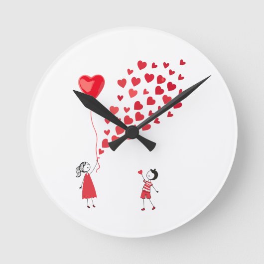 Live theme clock  ラウンド壁時計 (正面)