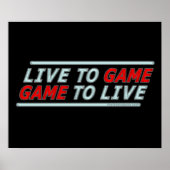 Live to Game ポスター (正面)