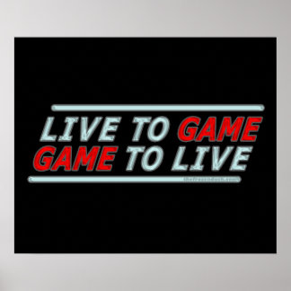 Live to Game ポスター