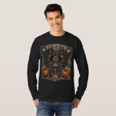 Live To Ride ハロウィン - サムライ鬼バイカー Est 1969 Tシャツ (正面フル)