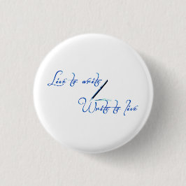 Live to Write Button 缶バッジ