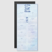 Live Weird Fake Your Death 2026 BlueCalendar (正面/裏面)