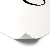 Live Well and Love Often Modern Script ポスター (角)