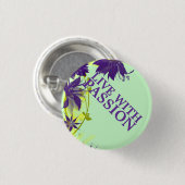 Live with passionボタン 缶バッジ (正面&裏面)