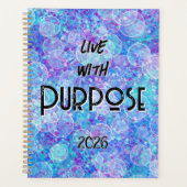 Live with Purpose 2026 Planner プランナー手帳 (正面)