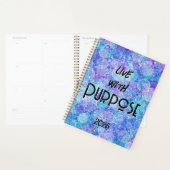 Live with Purpose Colorful and Bright Planner プランナー手帳 (ディスプレー)