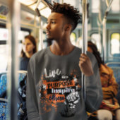 Live with Purpose: Inspire Others Tシャツ