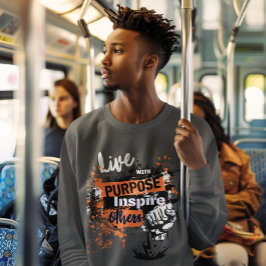 Live with Purpose: Inspire Others Tシャツ