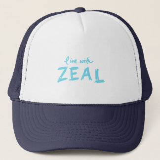 Live with Zeal Trucker Hat キャップ