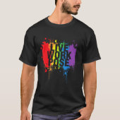 Live Work Pose Graphic Statement Tee HappyプライドR Tシャツ (正面)