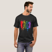 Live Work Pose Graphic Statement Tee HappyプライドR Tシャツ (正面フル)