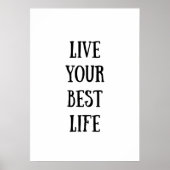 Live your best life  ポスター (正面)