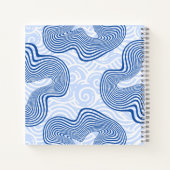 Live Your Dream - Motivational Blue  ノートブック (裏面)