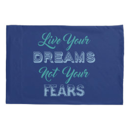 Live Your Dreamsカスタムカラー枕カバー 枕カバー