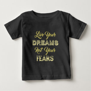 Live Your Dreamsシャツ&ジャケット ベビーTシャツ