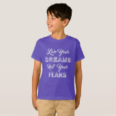 Live Your Dreamsシャツ&ジャケット Tシャツ (正面フル)