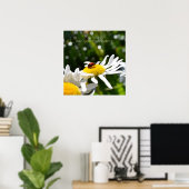 Live your Dreams Ladybugとデイジーポスター ポスター (ホームオフィス)