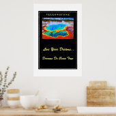 Live Your Dreams Posterイエローストーン ポスター (キッチン)