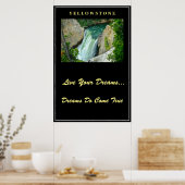 Live Your Dreams Posterイエローストーン ポスター (キッチン)