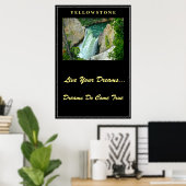 Live Your Dreams Posterイエローストーン ポスター (ホームオフィス)