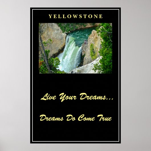 Live Your Dreams Posterイエローストーン ポスター (正面)