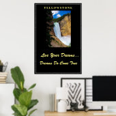 Live Your Dreams Posterイエローストーン ポスター (ホームオフィス)