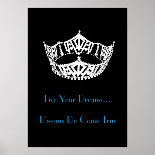 Live Your Dreams Poster ポスター (正面)