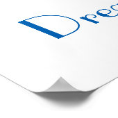 Live Your Dreams Poster ポスター (角)