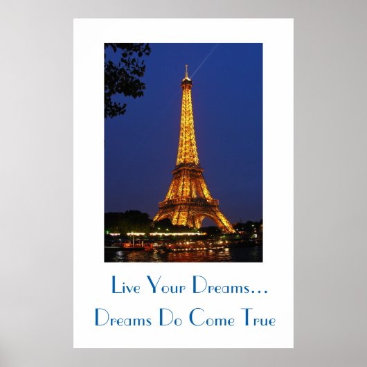 Live Your Dreams Poster ポスター (正面)