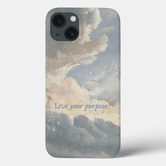 Live Your Purpose - Dreamy Sky Eutique Case-Mate iPhoneケース (裏面)