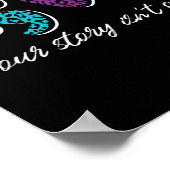 Live Your Story Is Over - Shide Prevention Aw ポスター (角)