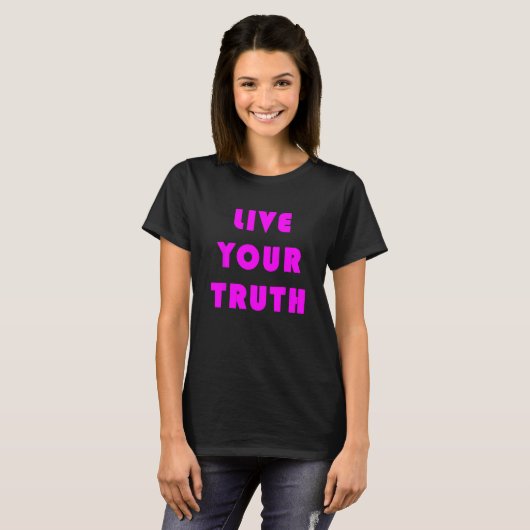 Live Your Truth 14 Tシャツ (正面フル)