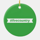 #LiveCountry セラミックオーナメント (裏面)