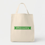 #LiveCountry トートバッグ (正面)