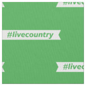 #LiveCountry ファブリック (クローズアップ)