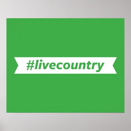 #LiveCountry ポスター (正面)