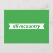 #LiveCountry ポストカード (正面)