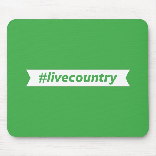 #LiveCountry マウスパッド (正面)