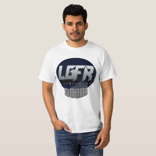 LiveGaming FR Team Tシャツ (正面フル)