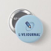 LiveJournalのロゴの垂直 缶バッジ (正面&裏面)