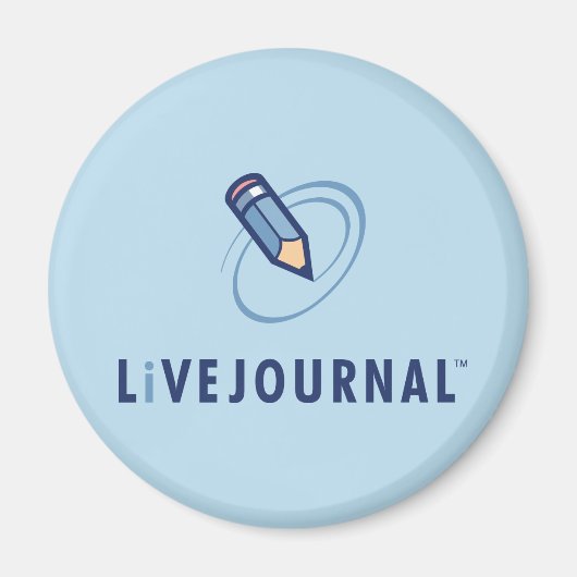 LiveJournalロゴ（縦） マグネット (正面)