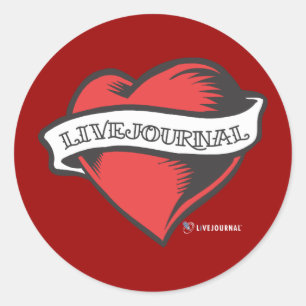 LiveJournal Tattoo ラウンドシール