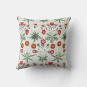 Lively Floral Pattern colorful flowers クッション (裏面)