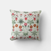 Lively Floral Pattern colorful flowers クッション (正面)