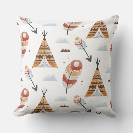 Lively Hues Accent Pillow クッション (正面)