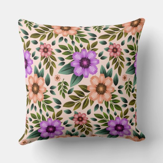 Lively Hues Pillow クッション (裏面)